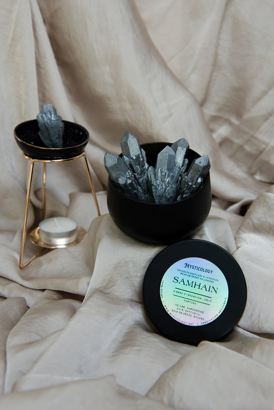 SAMHAIN - boîte de 5 fondants parfumés d'intention pour célébrer Halloween (édition limitée)